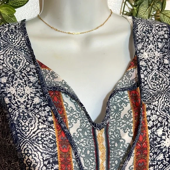 KNOX ROSE,  size small, boho tank blouse. - Picture 2 of 8